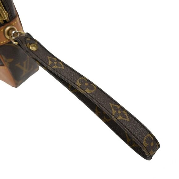 LOUIS VUITTON Marly Dragonne GM Clutch Hand Bag Monogram Brown M51825 36KB186 - Picture 8 of 15